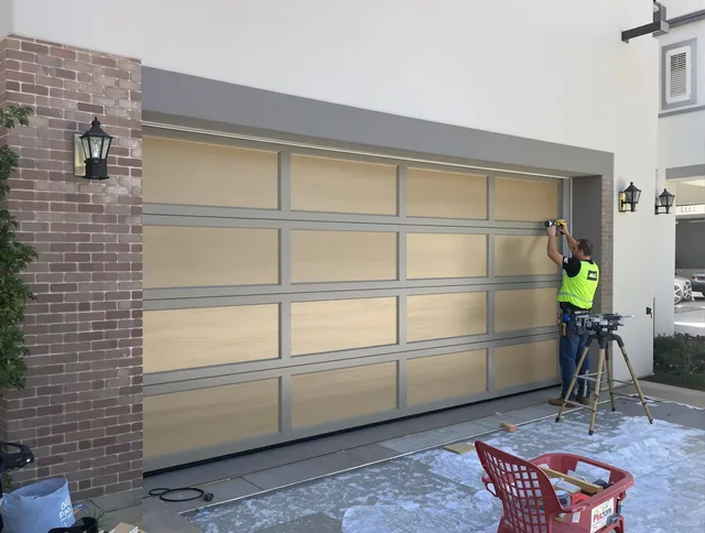 Garage door replacement service by Bellflower Garage Door Repair in Bellflower